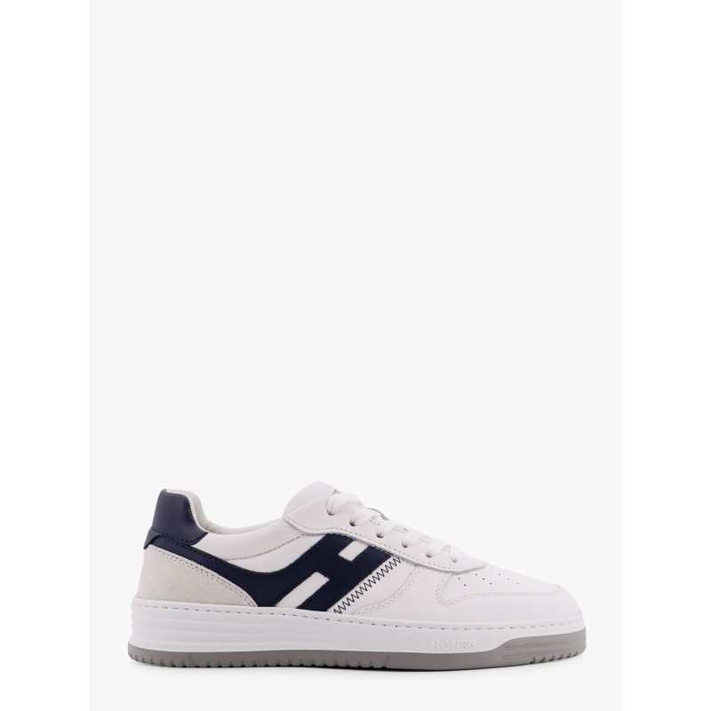 H630 leather sneakers with contrasting monogram