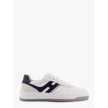 H630 leather sneakers with contrasting monogram