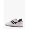 H630 leather sneakers with contrasting monogram