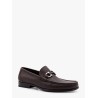 Grandioso leather loafer with gancini detail