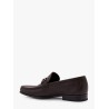 Grandioso leather loafer with gancini detail