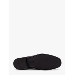 Grandioso leather loafer with gancini detail
