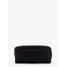 Nylon beauty case with frontal logo