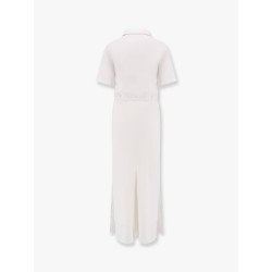 Viscose and linen long dress long dress