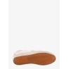 Super-star used-effect leather sneakers with suede profiles