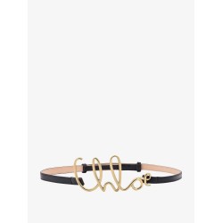 Leather belt