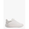 Diamon maxi leather sneakers with glitter detail