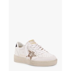 Ballstar 2 low-top leather sneakers with used effect