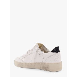Ballstar 2 low-top leather sneakers with used effect