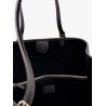 Gg emblem leather shoulder bag
