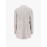Jersey blazer with all-over sequins