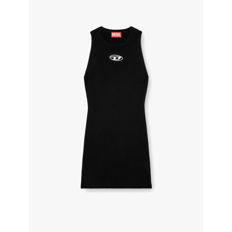 M-caddix responsible ribbed viscose dress