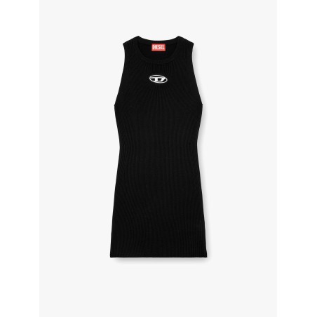 M-caddix responsible ribbed viscose dress