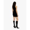 M-caddix responsible ribbed viscose dress