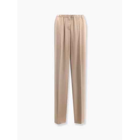 Oversize silk trouser