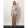 Oversize silk trouser