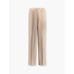 Oversize silk trouser