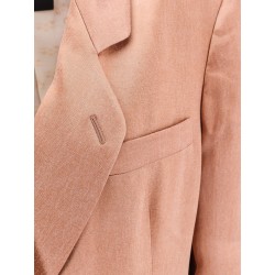 Viscose and cupro with silk lining