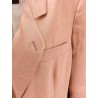 Viscose and cupro with silk lining