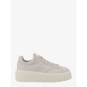 H-stripes leather sneakers with contrasting detail