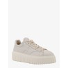 H-stripes leather sneakers with contrasting detail