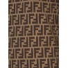 Cotton dress with ff motif