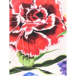Cotton top with floral print