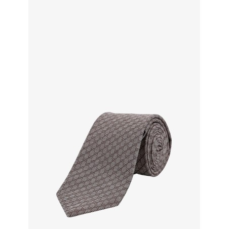 Silk and wool tie