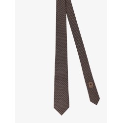 Silk and wool tie