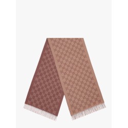 GG cashmere scarf with lurex effect