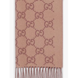GG cashmere scarf with lurex effect