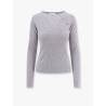 Ribbed fabric sweater