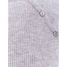 Ribbed fabric sweater