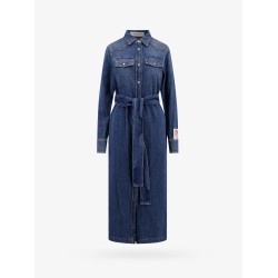 Dana denim chemisier dress