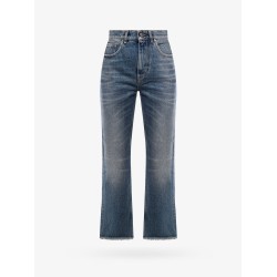 Derin new cropped flare jeans with back logoed patch