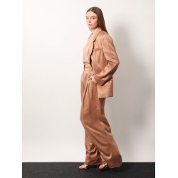 Eco-viscose and cupro top