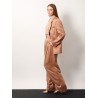 Eco-viscose and cupro top