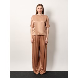 Eco-viscose and cupro top