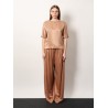 Eco-viscose and cupro top