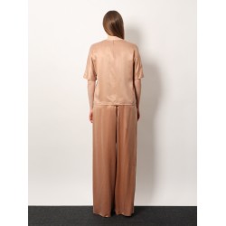 Eco-viscose and cupro top