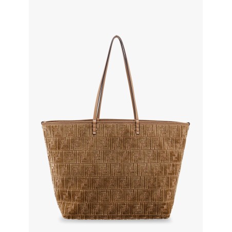 Roll large ff jacquard velvet shopping bag
