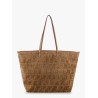 Roll large ff jacquard velvet shopping bag