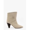 Loline suede ankle boots with micro studs