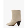 Loline suede ankle boots with micro studs