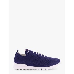 Knit sneakers with lateral monogram