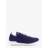 Knit sneakers with lateral monogram