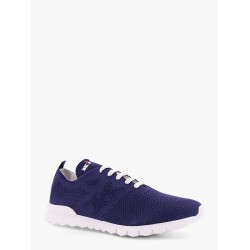 Knit sneakers with lateral monogram