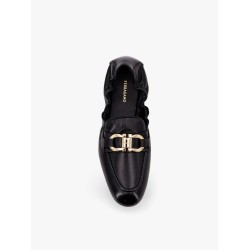 Jodie deconstructed leather loafer