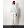 Ff wool and cashmere crop sweater