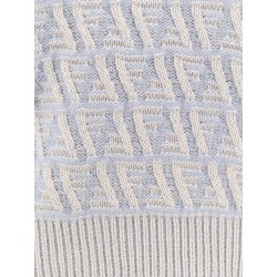 Ff wool and cashmere crop sweater